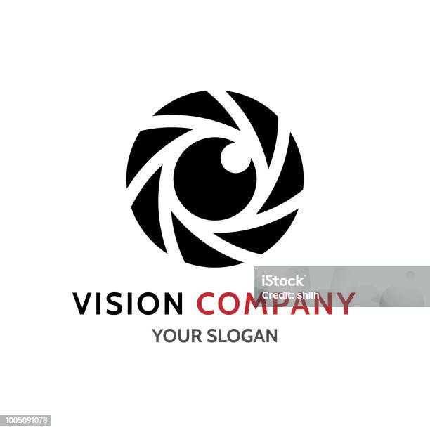 Vector Photo Camera Aperture Sign Icon Stock Illustration - Download Image Now - Icon Symbol, Movie Camera, Logo