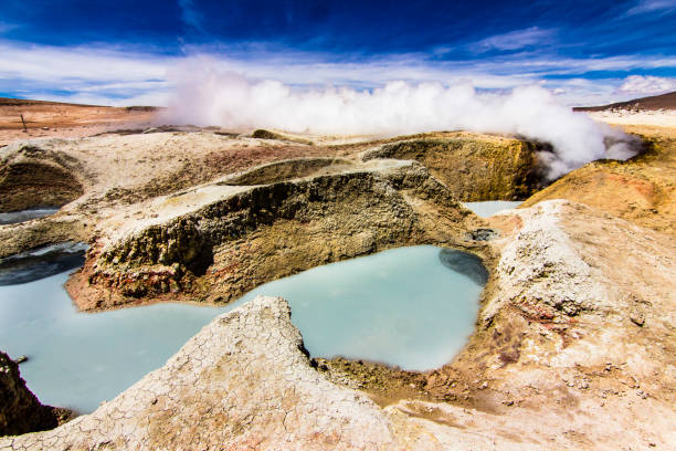 istock Going to Uyuni offers you incredible spots like this one remembering that our Earth is still life and breathing as we can see in the 