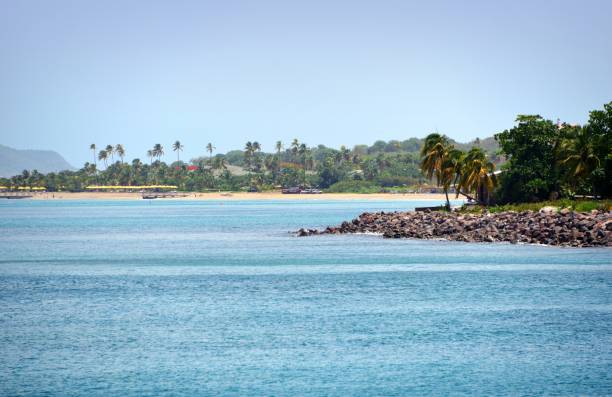 Pinneys Beach, Charlestown, Nevis Island, St Kitts and Nevis