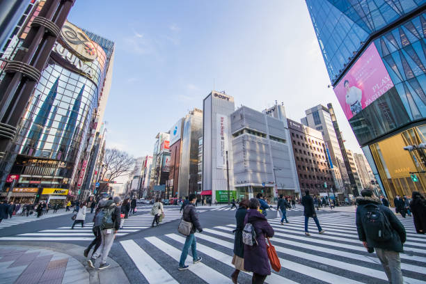 istock Cityscape in the Ginza District 1005130088
