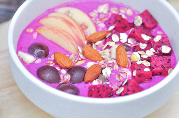 istock blended dragon fruit and yogurt or blended fruit 1005165702
