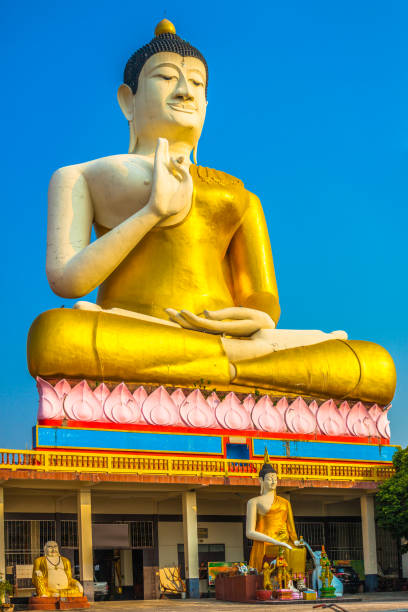 istock the biggest Buddha statue in Pak Nam Pho 1005179894