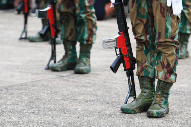 istock The Soldier shoes 1005214228