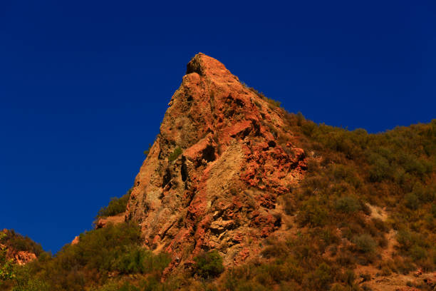 a picture of Sandstone peaks in the Santa Monica Mountains, California