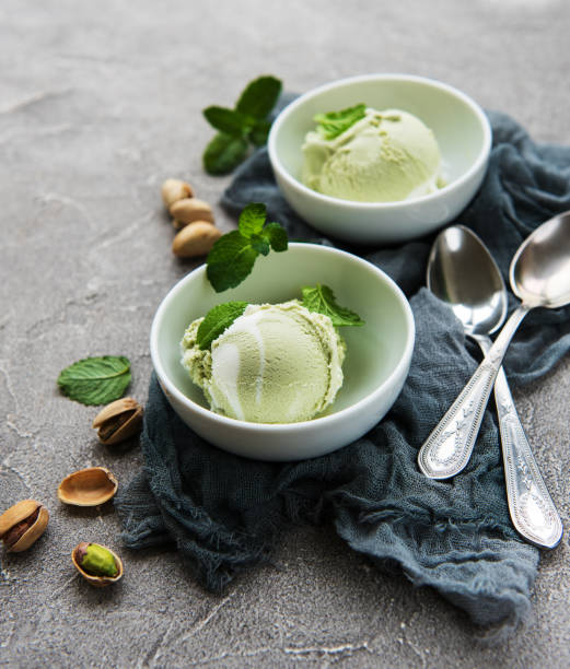 istock pistachio ice cream and mint 1005303698