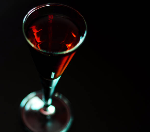 istock refreshing liqueur in a tall glass, alcoholic drink prepared by the bartender 1005356106