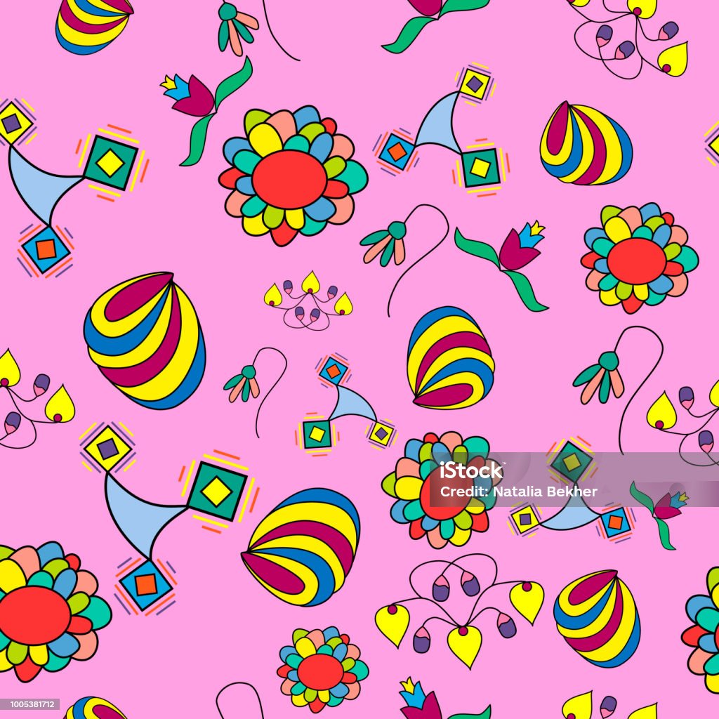 Baby Abstract Pattern Child Abstract Pattern Stock Illustration - Download Image Now ...