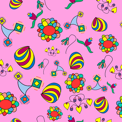 Baby Abstract Pattern Child Abstract Pattern Stock Illustration - Download Image Now ...
