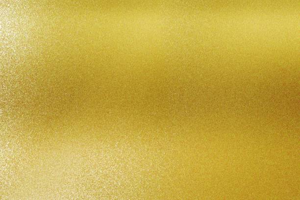 istock Texture of dirt stains on gold metal, abstract background 1005387214
