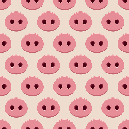 Pigs noses seamless.