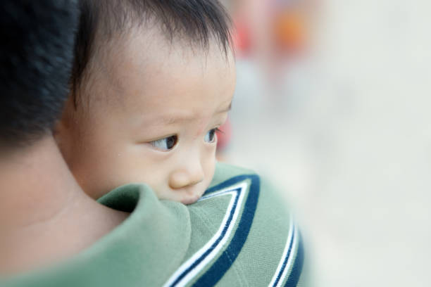 istock Asian baby boy with his father 1005390894
