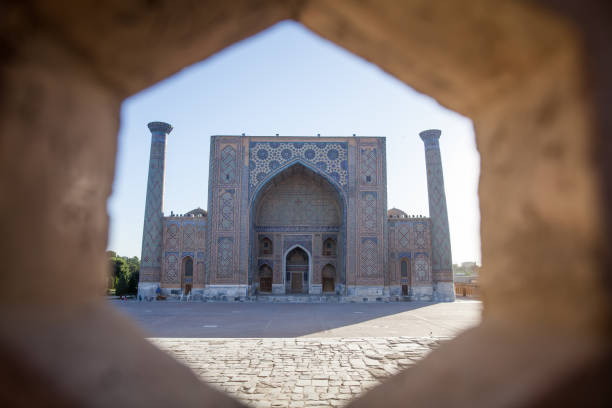 istock Registan palace in Samarkand, Uzbekistan 1005416260