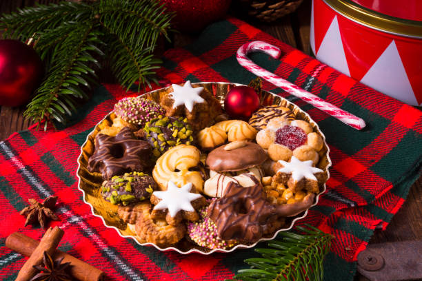 istock fresh and tasty Christmas cookies 1005421618
