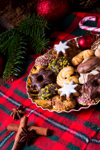 istock fresh and tasty Christmas cookies 1005423172