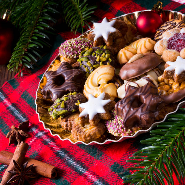 istock fresh and tasty Christmas cookies 1005423734