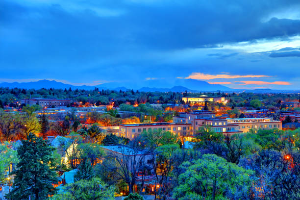 Santa Fe, New Mexico Santa Fe is the capital of the U.S. state of New Mexico. It is the fourth-largest city in the state and the seat of Santa Fe County santa fe new mexico stock pictures, royalty-free photos & images