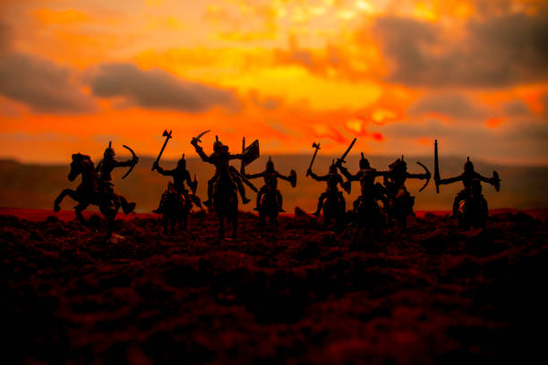 The Terracotta Army in wild grass