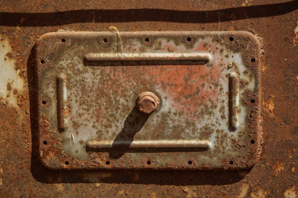 istock metal. metal texture background. scratches, cracks, pieces 1005499716