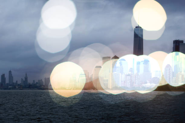 istock Manhattan Financial District seen from Hudson River. 1005504886