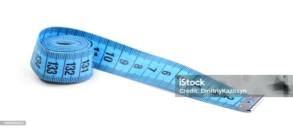 Flexible Ruler Isolated On White Stock Photo - Download Image Now