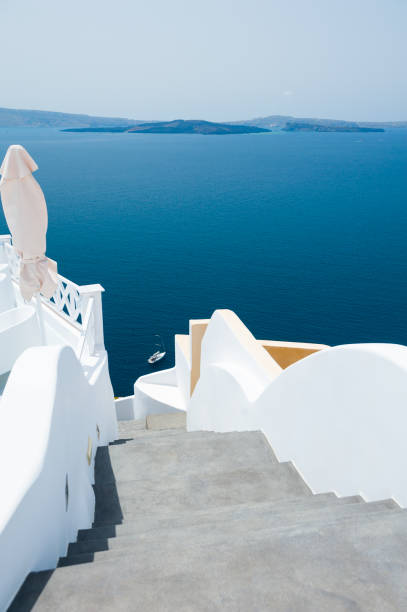 istock White architecture on Santorini island, Greece. 1005516552