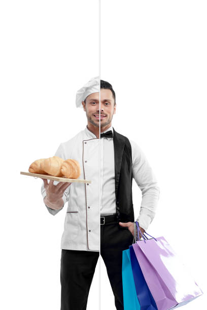 istock Photo comparison of chef and concierge's outlook. 1005516710