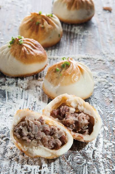 istock China Shanghai gourmet fried buns 1005529578
