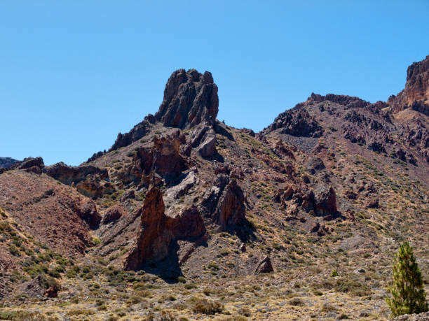 istock Rock formations area at Teide Natural Park 1005539576