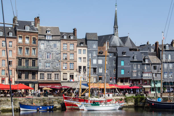 istock The port of Honfleur, Normandy 1005552168