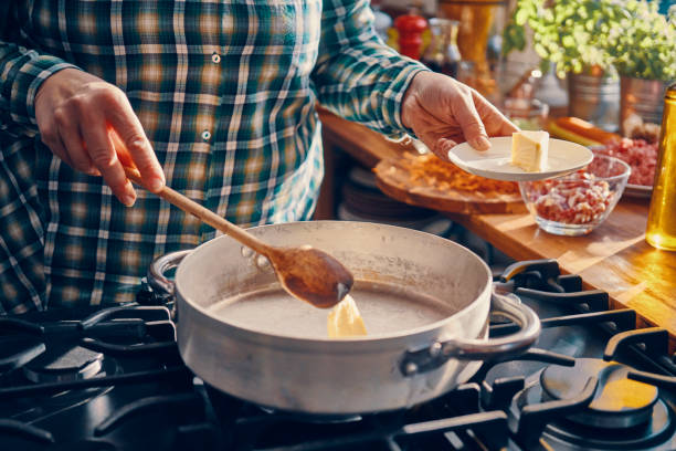 istock Preparing Homemade Spaghetti Bolognese 1005604534