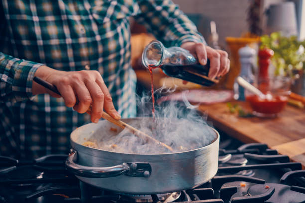 istock Preparing Homemade Spaghetti Bolognese 1005607256