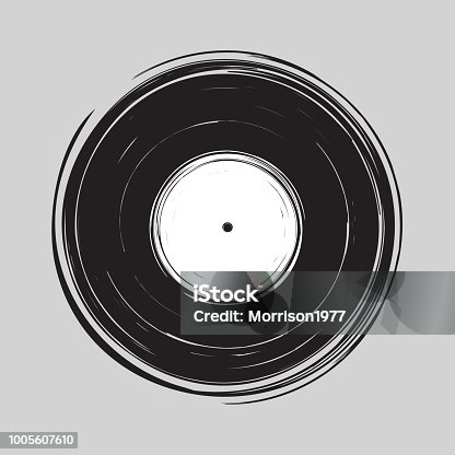 istock Vinyl draw design vector 1005607610