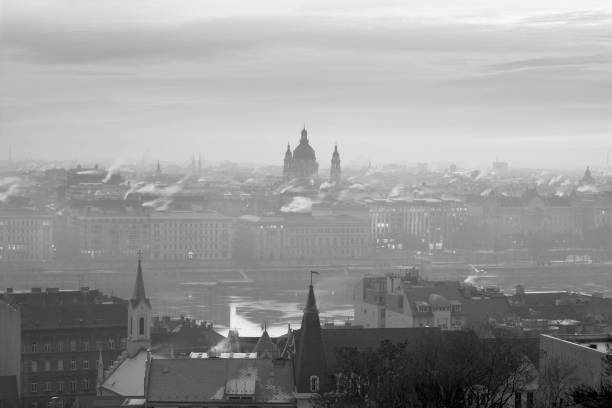 istock Budapest old city in winter 1005624442