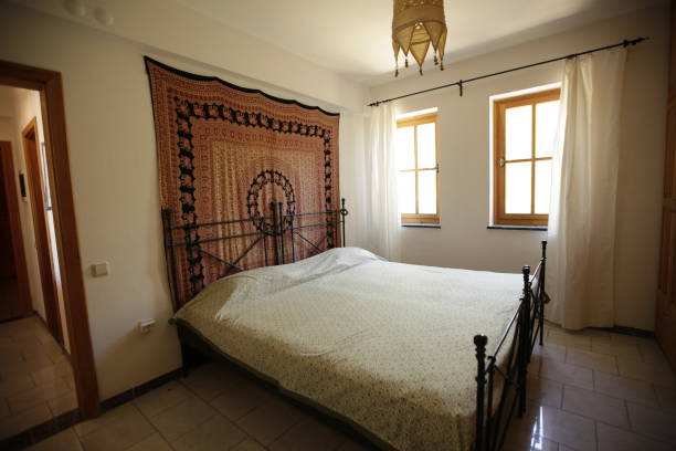 istock bedroom of an mediterranean style house 1005667148