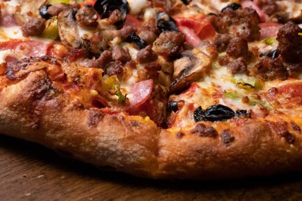 istock Fresh Made Italian Pizzas 1005667860