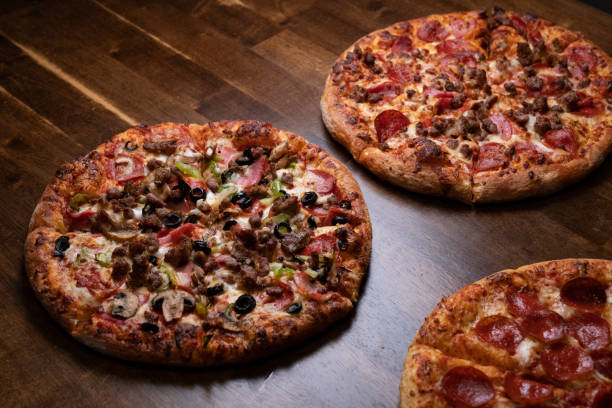 istock Fresh Made Italian Pizzas 1005668216