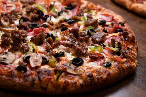 istock Fresh Made Italian Pizzas 1005668218