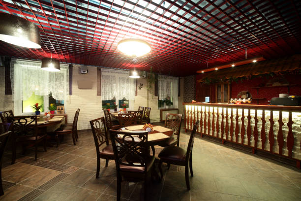 istock european restaurant in bright colors 1005670568