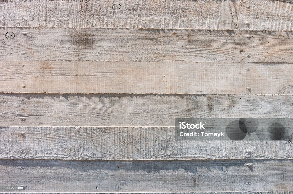 Traditional Timber Formwork Concrete Wall With A Pattern Left By Traditional Timber Formwork Stock ...