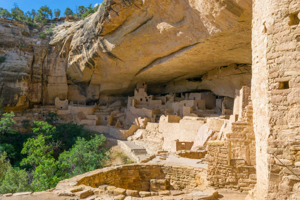 istock Mesa Verde Cliff Palace, Colorado Pueblo Ruins 1005712452