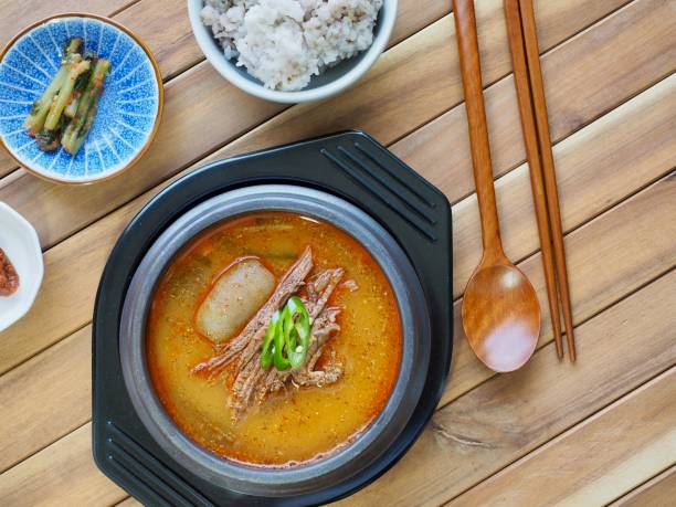 istock Korean food Goat soup 1005763290