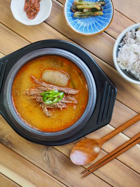istock Korean food Goat soup 1005763316