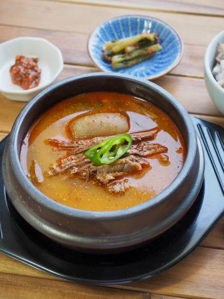 istock Korean food Goat soup 1005763324