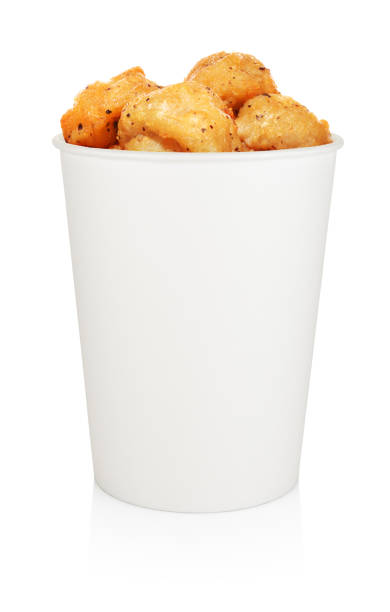 istock Fried Mushrooms bucket isolated 1005781482