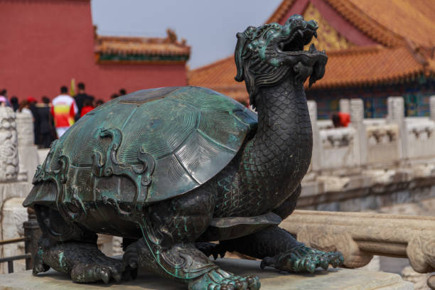 istock Dragon Turtle Sculpture, the Forbidden City, Beijing, China 1005806898