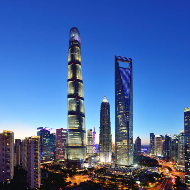 istock Shanghai's Lujiazui Financial District, China 1005821284
