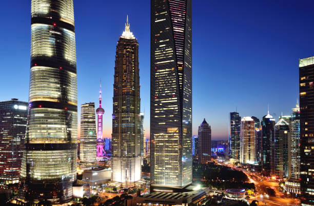 istock Shanghai's Lujiazui Financial District, China 1005821346