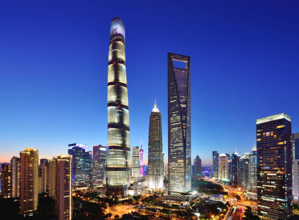 istock Shanghai's Lujiazui Financial District, China 1005821366