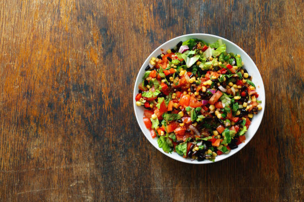 Full bowl of taco salad