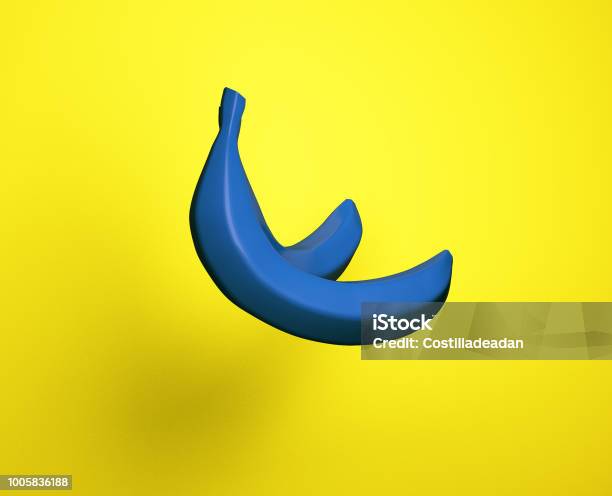 Doble Blaue Banane Stockfoto und mehr Bilder von Banane - Banane, Bizarr, Blau